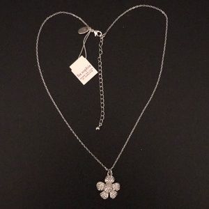 Lia Sophia flower pendent necklace